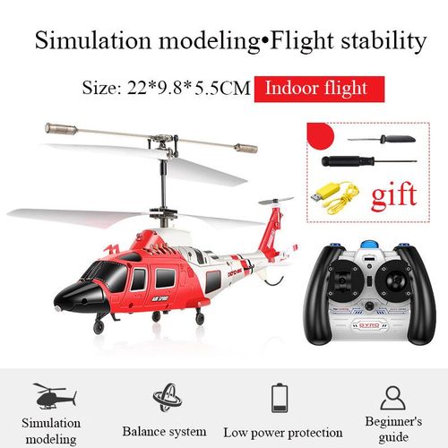 Avion De Chasse ¿¿Lectrique T¿¿L¿¿Command¿¿",Jouet Pour Enfants,H¿¿Licopt¿¿Re Anti-Chute Sans Pilote,"Mod¿¿Le Cadeau D'anniversaire - Type Medical Helicopter