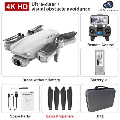Drone Professionnel L900 Pro Se Max Hd 4k 5g Wifi Gps",Cam¿¿Ra Hd Pour Touristes Avec ¿¿Vitement D'obstacles Visuels,"Quadricopt¿¿Re Rc - Type Marron