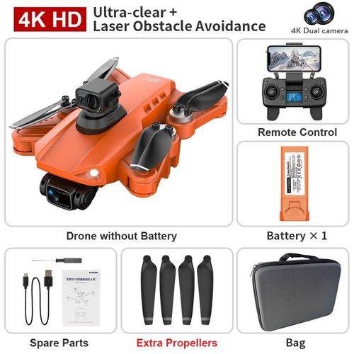 Drone Professionnel L900 Pro Se Max Hd 4k 5g Wifi Gps",Cam¿¿Ra Hd Pour Touristes Avec ¿¿Vitement D'obstacles Visuels,"Quadricopt¿¿Re Rc - Type Violet #B