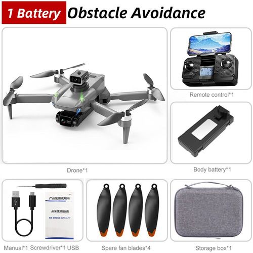 Drone Professionnel K998",4k,Gps,Photographie A¿¿Rienne,Wifi 5g,¿¿Vitement D'obstacles,Quadrirotor,H¿¿Licopt¿¿Re Rc,"Jouets D'avion - Type Gris