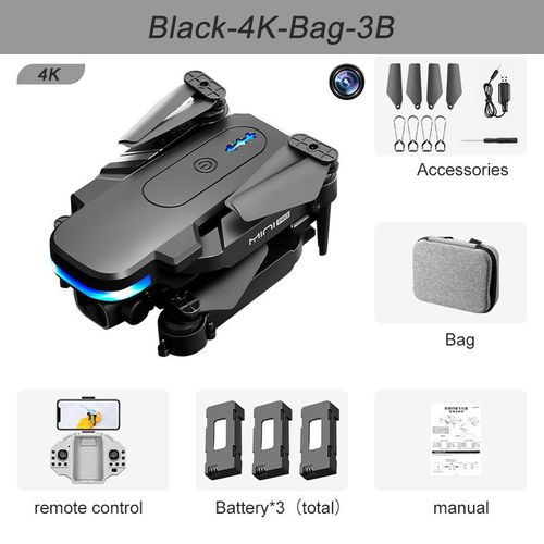 Mini Drone Ky910","Mod¿¿Le 2022 - Type Black 4k Bag 3b