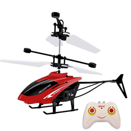 Mini Avion T¿¿L¿¿Command¿¿ Pour Enfant",H¿¿Licopt¿¿Re Volant,Interaction,D¿¿Tection De Geste,Lumi¿¿Re Clignotante,"Jouet - Type Rc Red