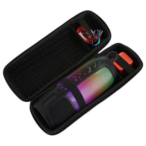 Sac de rangement 2 en 1 à fermeture éclair pour Jbl Pulse 3, boîtier en Silicone souple pour haut-parleur Bluetooth Jbl Pulse 3, noir et Bla