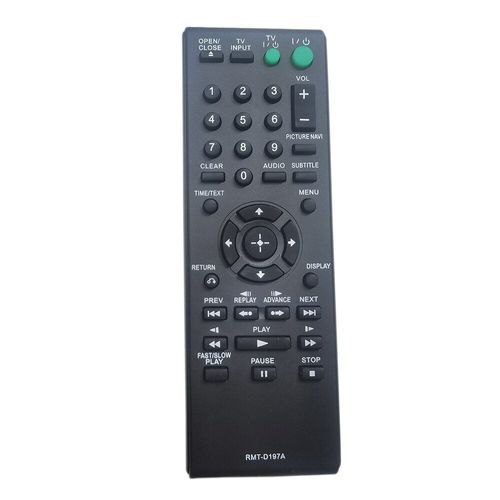 Télécommande de remplacement pour lecteur DVD SONY, DVP-SR320 DVP-SR405P DVP-NS41P DVP-NS50P/S DVP-SR750HP DVP-SR100 DVP-SR120