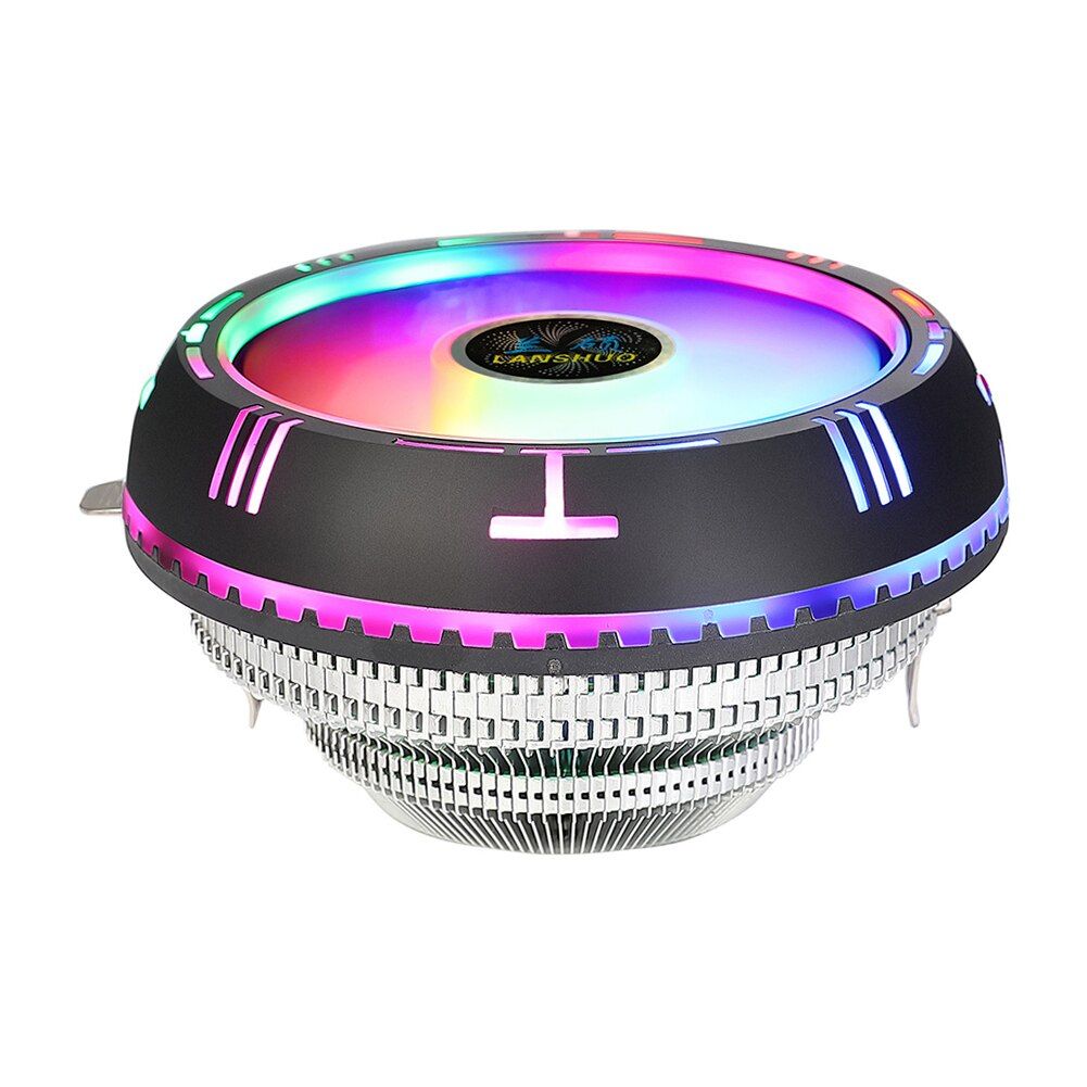 refroidisseur d'air pour processeur LED RGB, pour AMD AM4 AM3 + X79...