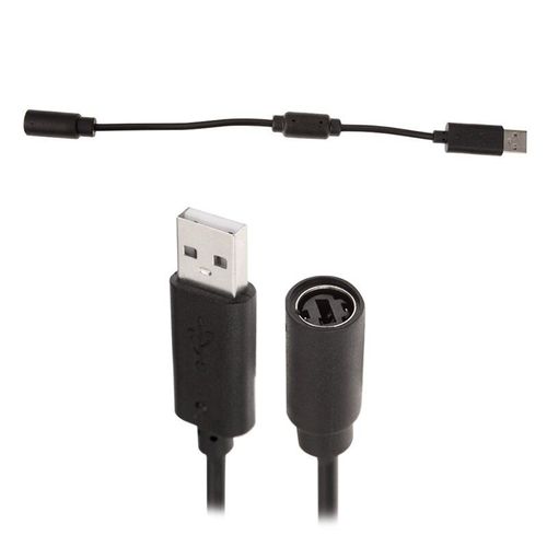 Lot De 2 Rallonges Usb Détachables, Adaptateur De Convertisseur De Fil, Pour Manette De Jeu Filaire Microsoft Xbox 360