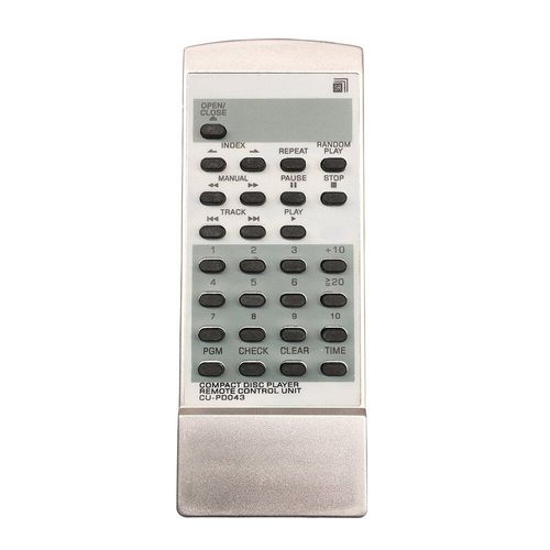 Télécommande de remplacement pour lecteur CD pioneer, CU-PD043, PWW1056 PD-202 PD8070 P6050 9700 PD2000 PD-10 T04 T05 06 07