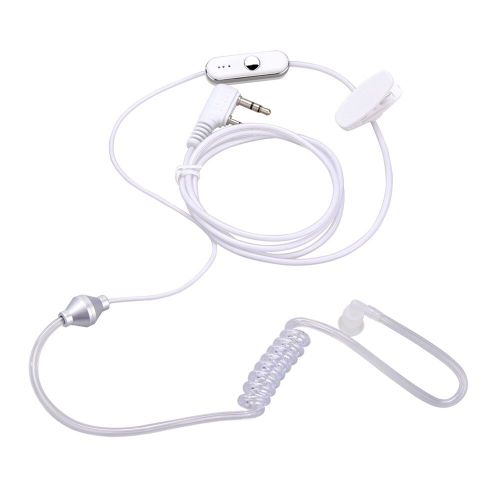 Écouteurs avec Tube acoustique PTT, 2 broches, prise K, casque d'écoute, moniteur, pour Kenwood Baofeng Retevis HYT WOUXUN TYT Radios