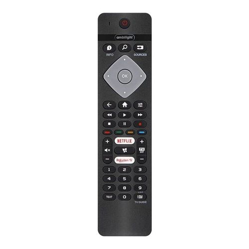 Télécommande de remplacement pour tous les Smart TV Ambilight 4K LED 75PUS6754/12 65PUS6754/12 65PUS6704/12 55PUS6754