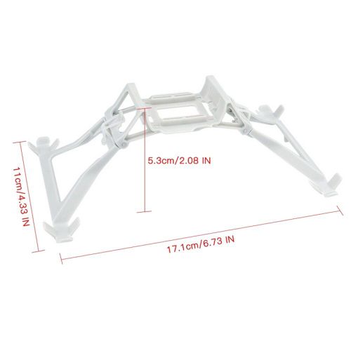 Mini Drone Pliable Jambes D'extension Support Accessoire Trépied Support/Bâton De Flottabilité Pour Dji Mini // Mini 2 Se Jambe De Hauteur Étendue-Générique