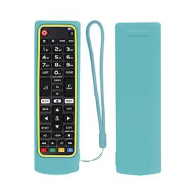 Pour LG An-MR21GC / AN-MR21N / AN-MR21GA Étui de protection en silicone  pour télécommande TV (vert lumineux)