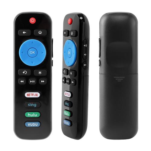 Télécommande de remplacement RC280 pour télévision TCL Roku, avec clé Netflix Hulu Vudu 55UP120 32S4610R 50FS3750 32FS3700 32FS4610