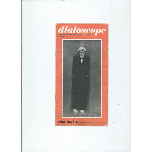 Dialoscope 01/10/1977johnny Hallyday C'est La Vie, Ritchie Blackmore, Bee Gees, Ringo Starr, Thin Lizzy, Sylvie Vartan, Sardou, Sheila, Gilles Servat, Véronique Sanson 89