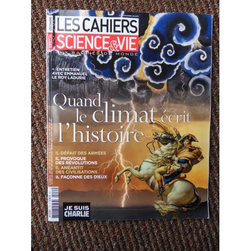 Les Cahiers De Science Et Vie N°151-Fevrier 2015-Quand Le Climat Ecrit L Histoire