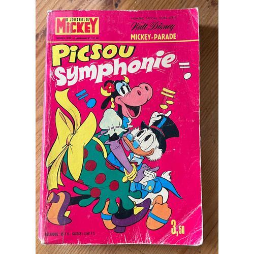 Le Journal De Mickey 1121 Bis - Mickey Parade - Picsou Symphonie