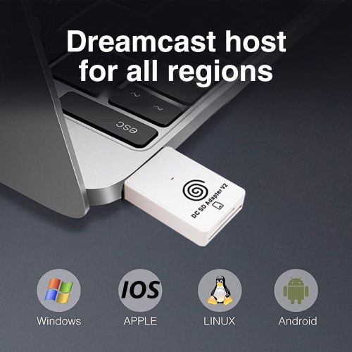 Adaptateur de lecteur de carte SD et CD pour Sega DC Dreamcast, chargeur de démarrage, nouvelle mise à jour