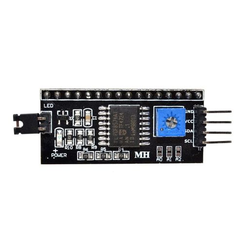 HOPP1602-Module LCD écran bleu IIC/I2C 1602 pour Ardu37UNO R3 mega2560",vert,"1602 - Type LCD Adapter plate