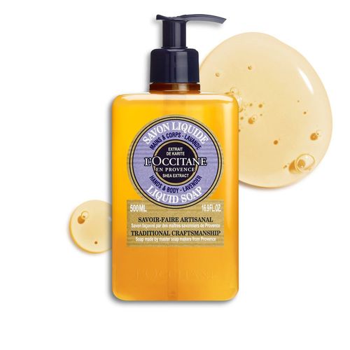 L'occitane Luxury Size Shea Lavender Hands & Body Liquid Soap, Corps, Savon Liqui - L?Occitane - Savon 
