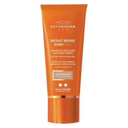 Bronz Repair - Institut Esthederm - Soin Protecteur Teinté Anti-Rides Fermet É Soleil Modéré 