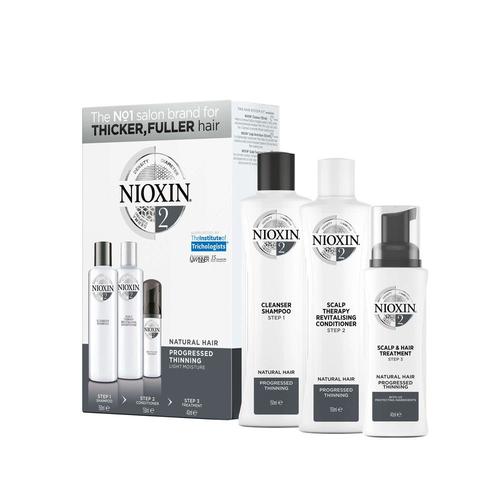 Nioxin Trial Kit System 2 - Nioxin - Soin Épaississant Complet Pour Cheveux Très Fins Et Naturels 