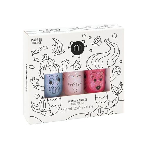 Coffret Trio Mermaid - Nailmatic - Trio Vernis À L'eau 