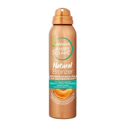 Ambre Solaire Natural Bronzer Brume Corps Autobronzante - Garnier - Brume Corps Autobronzante Pour Un Hâle Doré Et Lumineux Sans Traces 