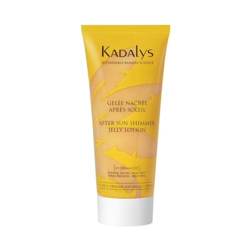 Gelée Nacrée Après-Soleil À La Banane Jaune - Kadalys - Gelée Après Soleil Corpspailletée 