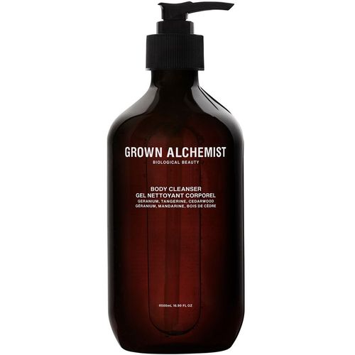 Body Cleanser: Geranium, Tangerine, Cedarwood - Grown Alchemist - Gel Douche 