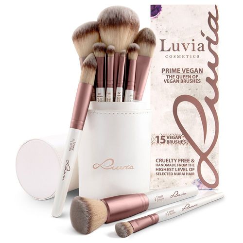 Prime Vegan - Luvia Cosmetics - Set De Pinceaux Professionnels 