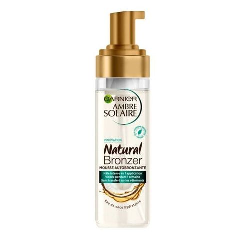 Ambre Solaire - Garnier - Mousse Autobronzante Transparente Effethâle Naturel 