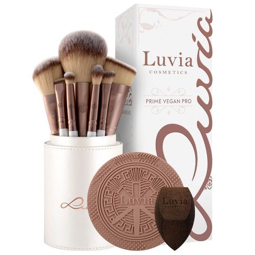 Prime Vegan Pro - Luvia Cosmetics - Set De Pinceaux Visage Et Yeaux 