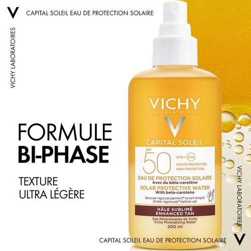 Cs Eau De Protection Hâle Sublimé Spf 50 - Vichy - Eau De Protection Solaire Hâle Sublimé Spf50 