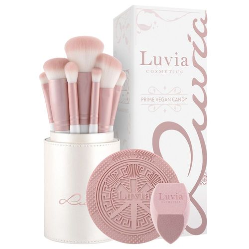 Prime Vegan Candy - Luvia Cosmetics - Set De Pinceaux Teint Et Yeux 