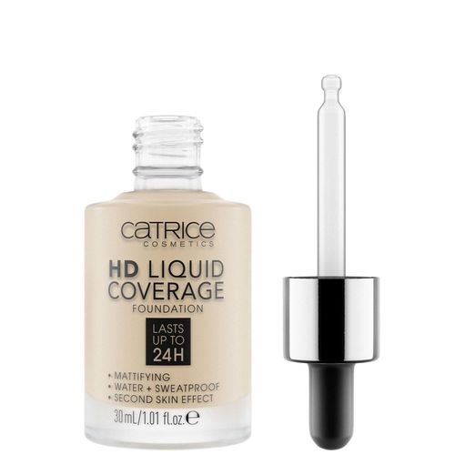 Hd Liquid Coverage Foundation Fond De Teint 010 Light Beige - Catrice - Fond De Teint 