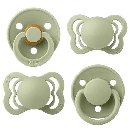 Sucettes Try-It Collection Sage - Pack De 4 - Bibs