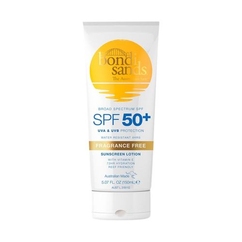 Body Sunscreen Lotion Fragrance Free Spf 50+ - Bondi Sands - Créme Solaire 