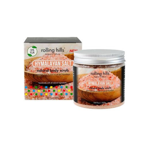Natural Body Scrub Himalayan Salt - Rolling Hills Usa - Gommage Pour Le Corps 