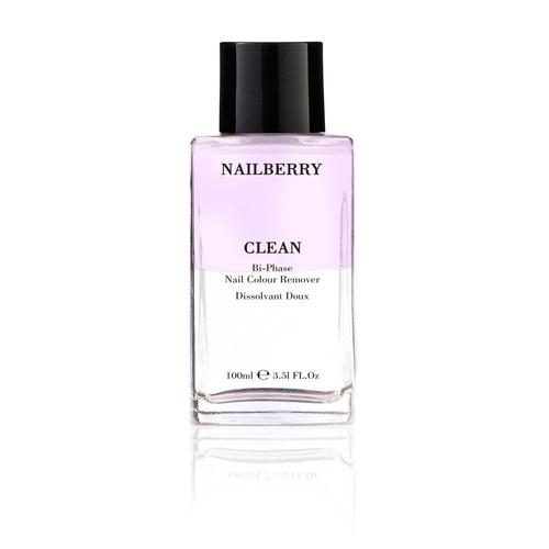 Clean - Nailberry - Dissolvant Bi-Phase Adoucissant Et Nourrissant À La Rose 