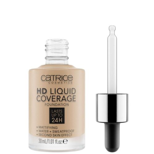 Hd Liquid Coverage Foundation Fond De Teint 040 Warm Beige - Catrice - Fond De Teint 