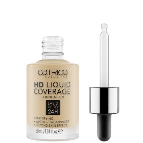 Hd Liquid Coverage Foundation Fond De Teint 036 Hazelnut Beige - Catrice - Fond De Teint 