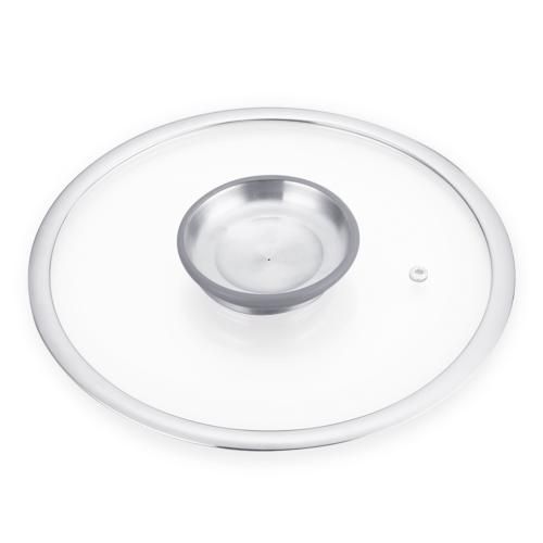 Couvercle Inox En Verre 36cm