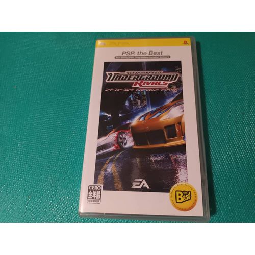 Need For Speed Underground Rivals Psp Playstation Portable Jap J