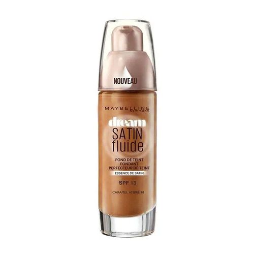 Fond De Teint Dream Satin Fluide Maybelline 68 Caramel Ambré Multicolore