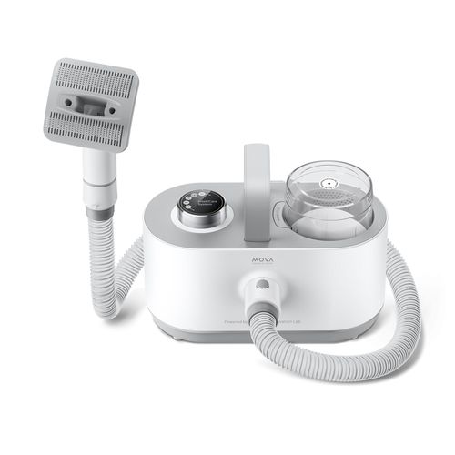 Mova G1 Pro Kit Aspirateur De Toilettage Pour Animaux  Brosse Anti-Poils, Peigne Démêloir, Système Intellicare, 11 Kpa, Mode Silencieux