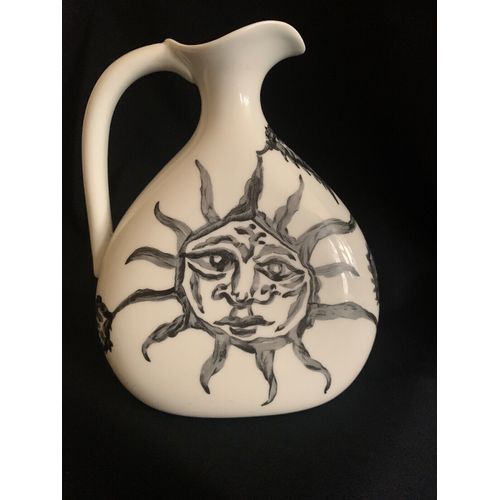 Jean Lurçat, Haviland, Limoges, Pichet, Porcelaine, Signé, Collection,