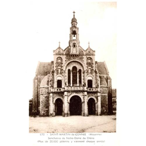 Carte Postale De Saint-Martin De Connée (Mayenne) Sanctuaire De Notre-Dame Du Chêne (Réf.670)