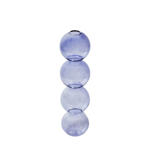 Violet grand - Vase à Bulles en Verre de Style Nordique, Arrangement de Fleurs, Vases Décoratifs, Cadeau'Anniversaire pour la Maison, Art, Objet Créatif, Forme Sphérique