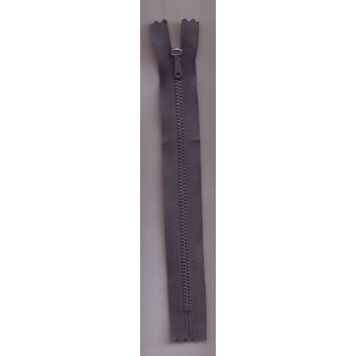 Fermeture Eclair Pour Jupe Ou Pantalon - 18 Cm - - Gris /Jamais Servie