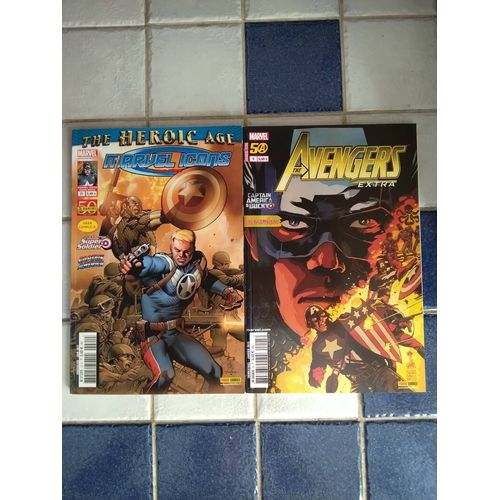 Lot De Deux Sagas Complètes Captain America Steve Rodgers Par Ed Brubaker