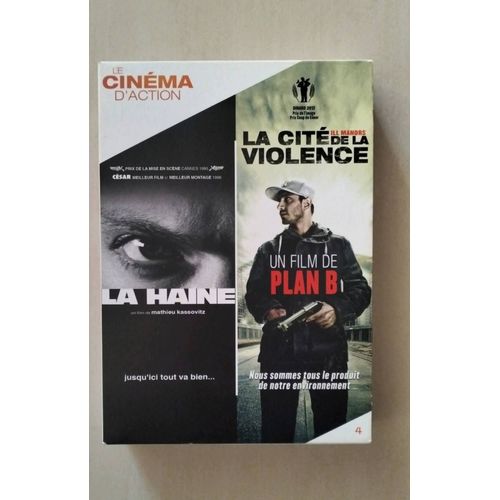 Coffret Action 2 Films : La Haine, La Cité De La Violence 